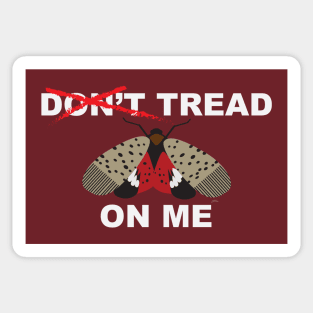 Lantern Fly :Tread On Me Sticker